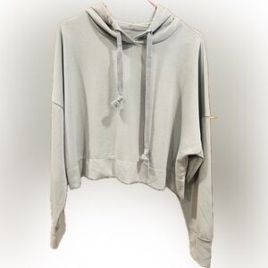 AS Revival Light Green Cropped Hoodie